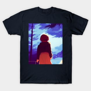 Girl In The Forest T-Shirt